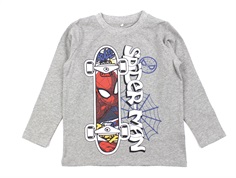 Name It grey melange Spiderman top